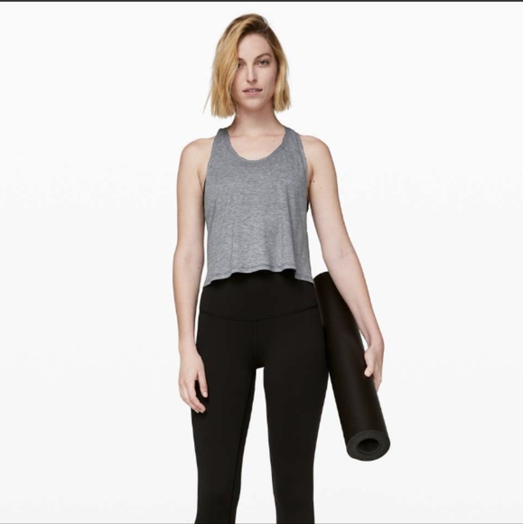 Lululemon Wild Wish Tank Heathered Solar Grey - Picture 2 of 10